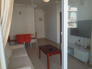 Team Area in 2.5 BHK Apartment at Bhartiya Nikoo Homes, Thanisandra Main Road – for Rent