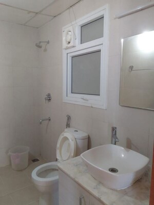 Bathroom in 2.5 BHK Apartment at Bhartiya Nikoo Homes, Thanisandra Main Road – for Rent