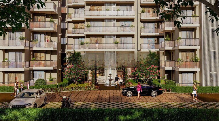 Exterior View, godrej-101 2 Bedroom 1500 Sq.Ft. Apartment In Sector 79 Gurgaon 10328129
