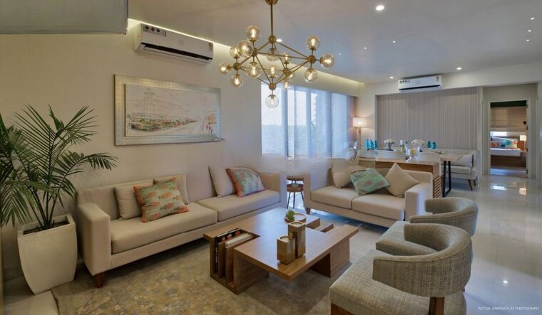 Living Room, godrej-101 2 Bedroom 1500 Sq.Ft. Apartment In Sector 79 Gurgaon 10328129