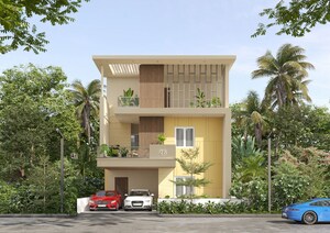 4 BHK Villa – Exterior View View at Gundlapochampalli - for Sale