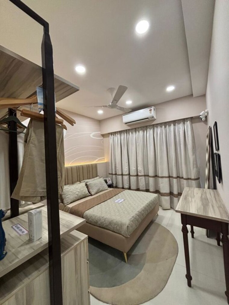 Bedroom, arihant-advika 3 Bedroom 807 Sq.Ft. Apartment In Vashi Sector 9 Navi Mumbai 10328133