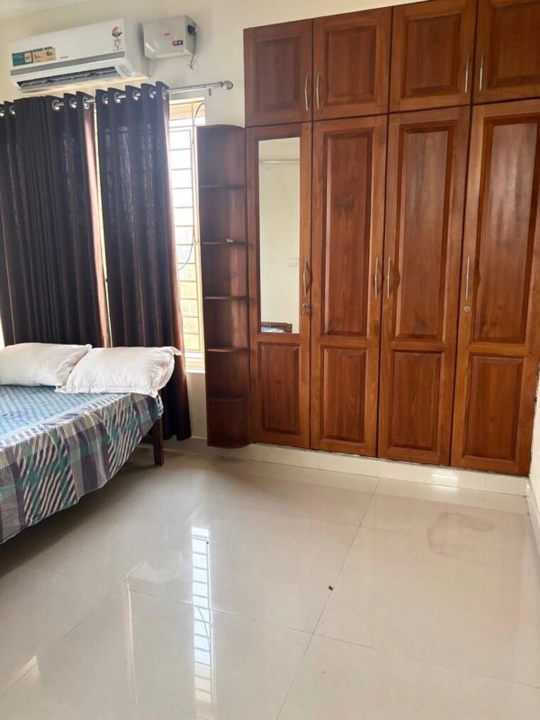 Bedroom, pattom 3 Bedroom 1600 Sq.Ft. Apartment In Pattom Thiruvananthapuram 10328176
