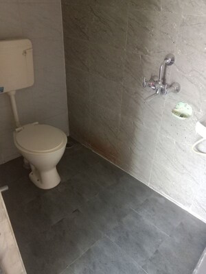 Bathroom in 2 BHK Apartment at Navkar City, Naigaon East – for Rent