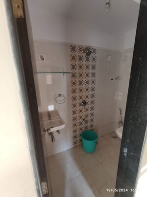 Bathroom in 1 BHK Apartment at Chatrapati Shivaji Raje Complex, Kandivali West – for Sale