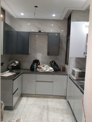 Kitchen in 2 BHK Builder Floor at Chittaranjan Park – for Rent