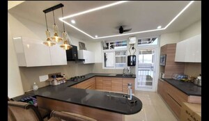 Living Room in 3 BHK Apartment at Maya Green Lotus Saksham, International Airport Road – for Rent