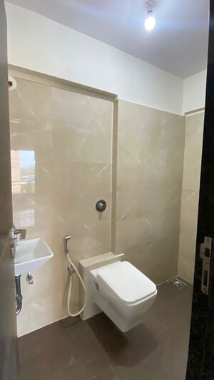 Bathroom in 2 BHK Apartment at Gurukrupa Marina Enclave, Malad West – for Sale