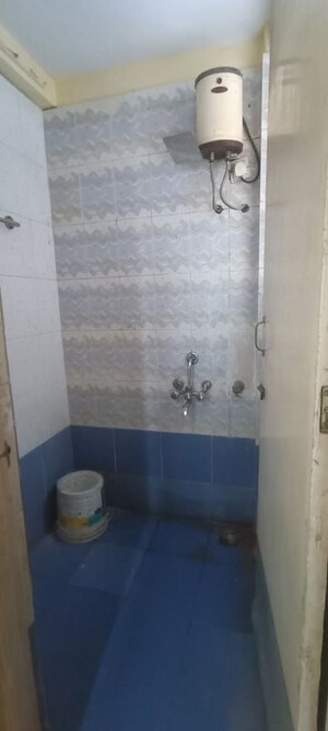 Bathroom in 1 RK Apartment at Fam CHS, Kopar Khairane – for Rent