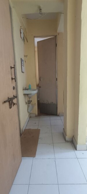 Corridor in 1 RK Apartment at Fam CHS, Kopar Khairane – for Rent