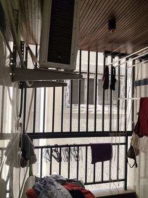 Balcony in 1 BHK Apartment at Deepa Mansion, Beml Layout – for Rent