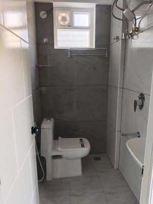 Bathroom in 1 BHK Apartment at Deepa Mansion, Beml Layout – for Rent