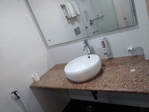 Bathroom in 4 BHK Builder Floor at Sector 12 – for Sale