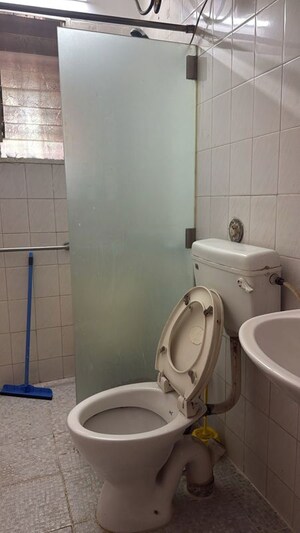 Bathroom in 3 BHK Apartment at Goel Ganga Constella, Kharadi – for Sale