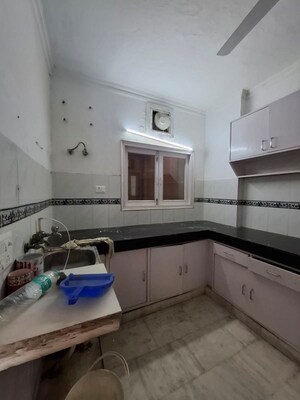 Kitchen in 2 BHK Builder Floor at Greater Kailash – for Rent