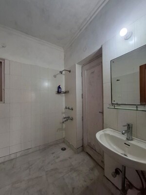 Bathroom in 2 BHK Builder Floor at Greater Kailash – for Rent