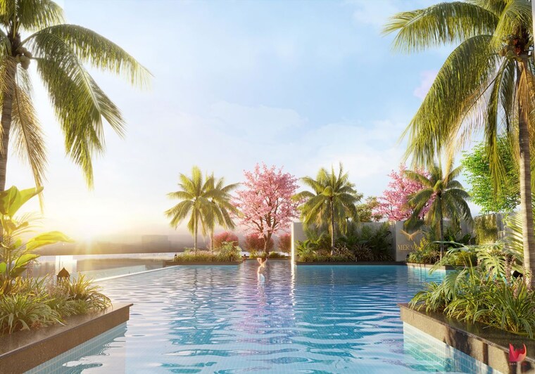 Swimming Pool, noble-aurellia 1 Bedroom 700 Sq.Ft. Apartment In Sector 88 Mohali 10328325