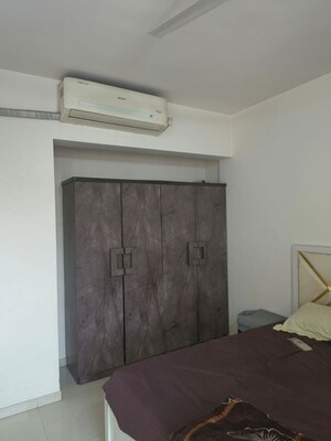 Bedroom in 1 BHK Apartment at Rutu Enclave, Kasarvadavali – for Rent