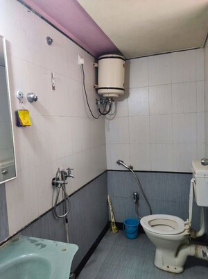 Bathroom in 2 BHK Apartment at Prabhu Shrishti CHS, Kharghar – for Sale