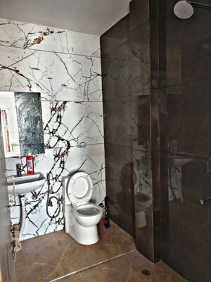 Bathroom in 1 RK Penthouse at Mahindra Enclave – for Rent