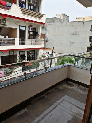 Balcony in 1 RK Penthouse at Mahindra Enclave – for Rent