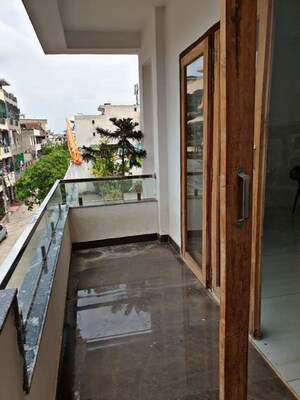 Balcony in 1 RK Penthouse at Mahindra Enclave – for Rent