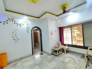 Living Room in 1 BHK Apartment at Rutu Enclave, Kasarvadavali – for Rent