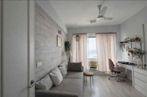 Living Room in 4 BHK Apartment at Hiranandani Brookhill, Ghodbunder Road – for Rent