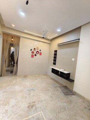 Living Room in 2 BHK Apartment at Prescon Silver Oak At Prestige Residency, Ghodbunder Road – for Rent