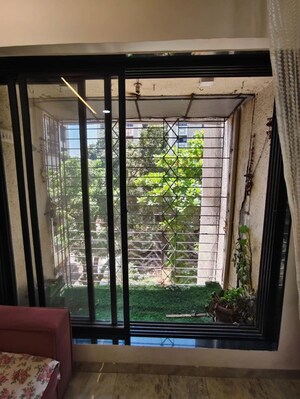 Balcony in 2 BHK Apartment at Prescon Silver Oak At Prestige Residency, Ghodbunder Road – for Rent