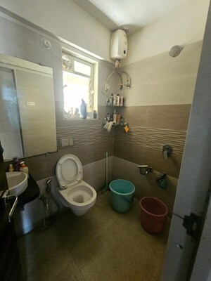 Bathroom in 2 BHK Apartment at Prescon Silver Oak At Prestige Residency, Ghodbunder Road – for Rent