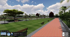  Plot – Garden View at Krishna Iscon Valley, Gosainganj - for Sale