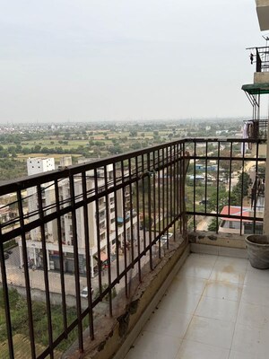 Balcony in 3 BHK Apartment at Sangwan Heights, Raj Nagar Extension – for Rent