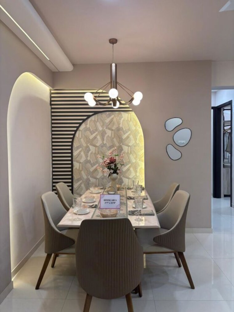 Dining area, arihant-advika 2 Bedroom 656 Sq.Ft. Apartment In Vashi Sector 9 Navi Mumbai 10327707