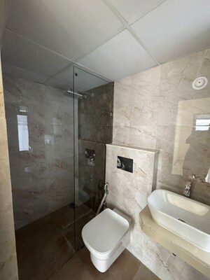 Bathroom in 1 BHK Apartment at IM Applaud 38, Goregaon East – for Rent