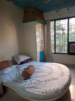 Bedroom in 3 BHK Apartment at Vasant Valley Complex, Malad East – for Rent