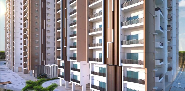 Exterior View, rajapushpa-regalia 3 Bedroom 1610 Sq.Ft. Apartment In Kokapet Hyderabad 10328508