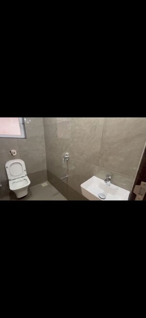 Bathroom in 2 BHK Apartment at Mahaveer Solitaire Edge, Kandivali East – for Rent
