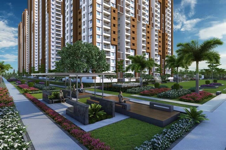 Swimming Pool, my-home-avatar 2 Bedroom 1314 Sq.Ft. Apartment In Gachibowli Hyderabad 10328520