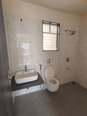 Bathroom in 2 BHK Apartment at Nyati Era, Dhanori – for Rent