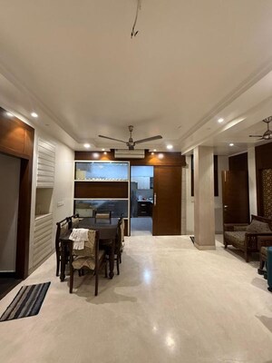 Living Room in 2 BHK Builder Floor at Saket – for Rent