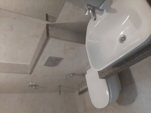 Bathroom in 2.5 BHK Apartment at Prestige Siesta, Mulund West – for Rent