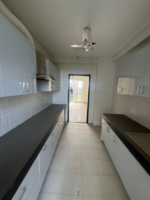 Kitchen in 4 BHK Builder Floor at Sushant Lok I – for Rent