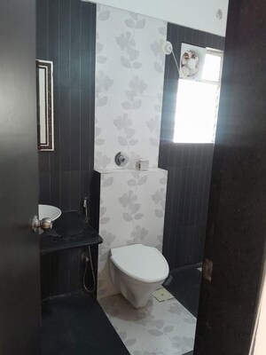 Bathroom in 3 BHK Apartment at Kolte Patil Tuscan Estate, Kharadi – for Rent