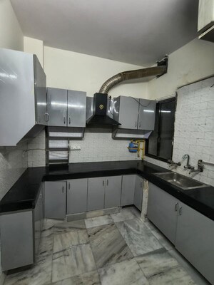 Kitchen in 3 BHK Builder Floor at Kalkaji – for Rent