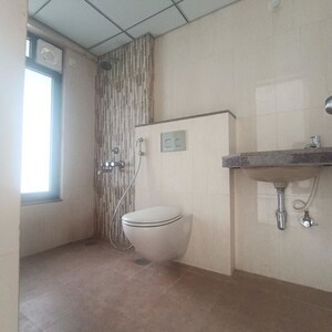 Bathroom in 3 BHK Apartment at Duville Riverdale, Kharadi – for Rent