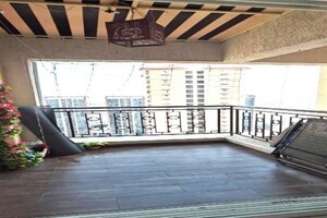 Balcony in 3 BHK Apartment at Nyati Elysia, Kharadi – for Rent