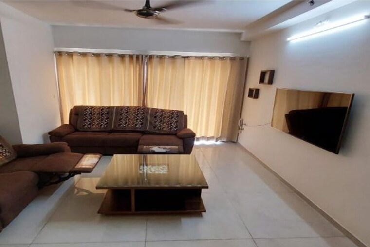 Living Room, nyati-elysia 3 Bedroom 1554 Sq.Ft. Apartment In Kharadi Pune 10328577