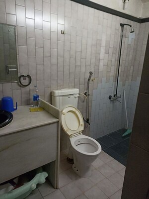 Bathroom in 3.5 BHK Apartment at Kalpana Villa Housing Society, Viman Nagar – for Rent