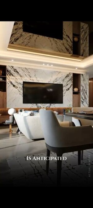 Living Room in 4 BHK Apartment at Hiranandani Gardens Rockside, Powai – for Sale